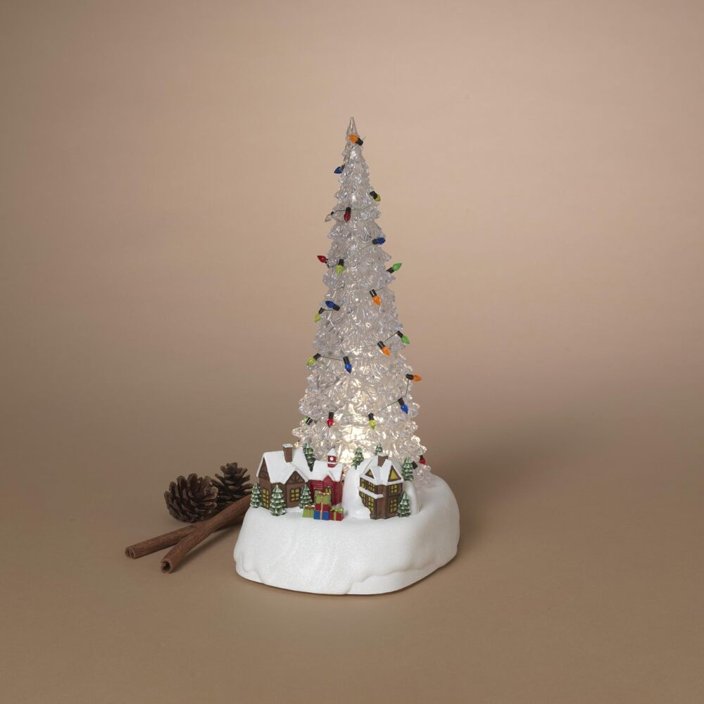 5020 International Battery Operated Lighted Musical Rotating Tree